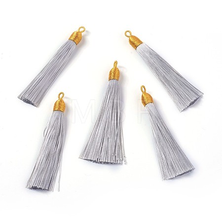 Nylon Tassel Big Pendants FIND-F008-F05-1