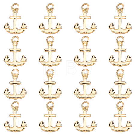 16Pcs Brass Pendants KK-HY0004-46-1
