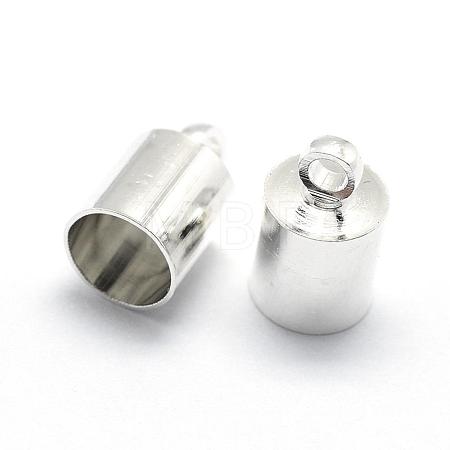 Brass Cord Ends KK-D219-8x4-S-1
