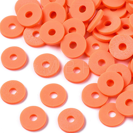 Handmade Polymer Clay Beads CLAY-R067-8.0mm-B12-1