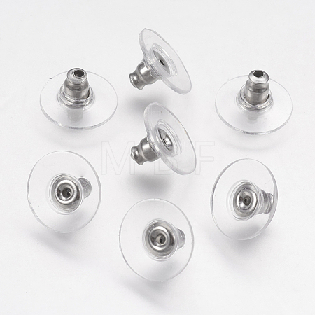 316 Surgical Stainless Steel Ear Nuts STAS-K166-09P-1