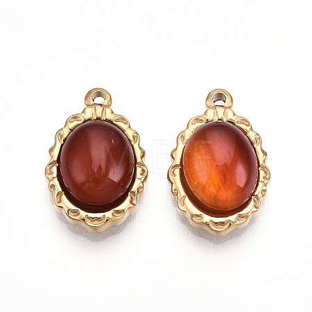 Natural Carnelian Pendants STAS-T064-61C-1