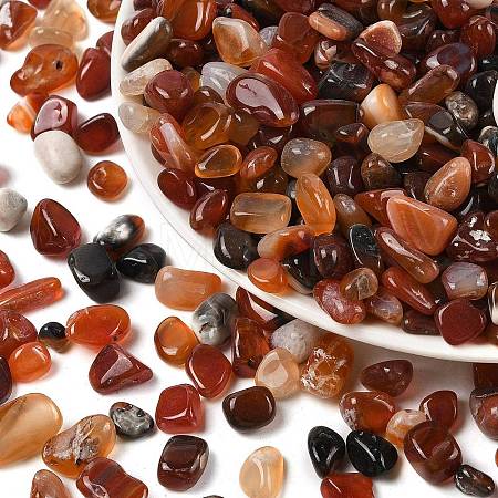 Dyed & Heated Natural Agate Beads X1-G-J402-04B-02-1