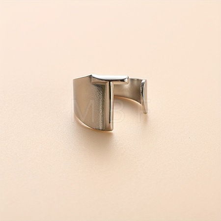 304 Stainless Steel Cuff Rings FS-WGEAFE6-40-1