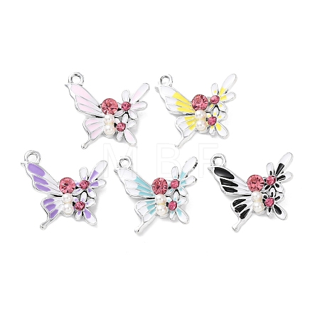 Alloy Enamel Pendants ENAM-K076-27P-1
