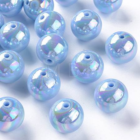 Opaque Acrylic Beads LS-MACR-S370-D20mm-SS2113-1