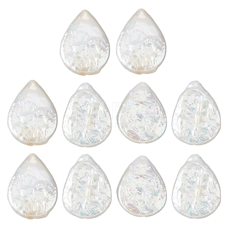 10Pcs Baroque Natural Keshi Pearl Beads PEAR-HS0001-06-1