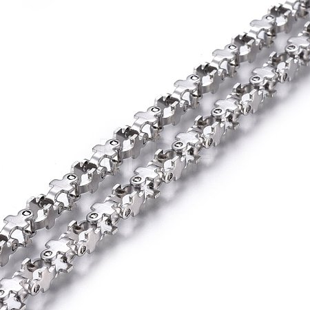 Tarnish Resistant 304 Stainless Steel Link Chains STAS-P219-11-1