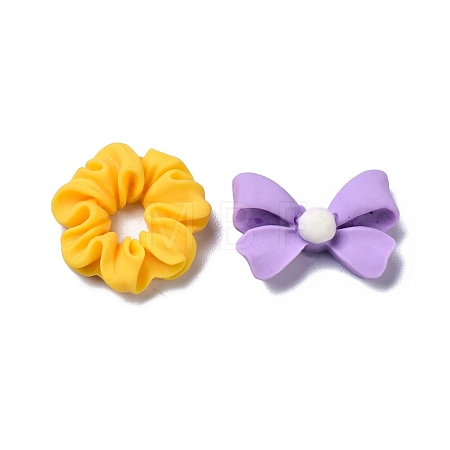 Opaque Resin Cabochons RESI-K012-18-1