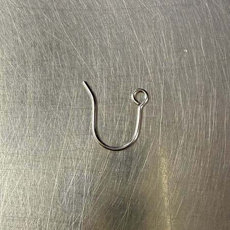 316 Surgical Stainless Steel Hoop Earring Findings STAS-H240-59P-1