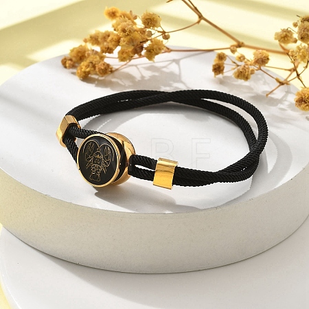 Constellation Nylon Cords Multi-strand Bracelets BJEW-U016-01A-05-1