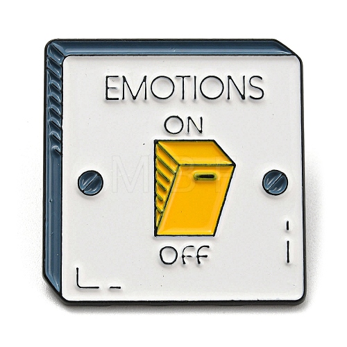 Emotion Switch Enamel Pins JEWB-Q031-03EB-1