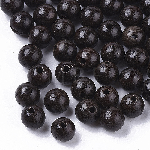 Natural Wood Beads X-WOOD-S666-6mm-02-1