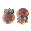 Printed Alloy Pendants ENAM-D051-16G-03-3