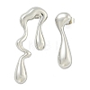 Non-Tarnish 304 Stainless Steel Stud Earrings for Women EJEW-S227-37P-1