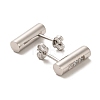 Column 304 Stainless Steel Stud Earrings EJEW-D101-03P-2