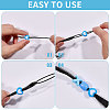 2Bags 2 Styles Resin Hair Beads for Hair Braiding Tool DIY-CA0008-38A-4
