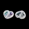 UV Plating Rainbow Iridescent Acrylic Beads X-OACR-P016-02-01-3