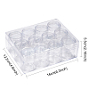 Plastic Bead Storage Containers LS-C002Y-3
