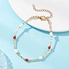 Glass Seed Beaded Bracelets for Women BJEW-MZ00261-01-3