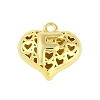 Hollow Brass Pendants for Valentine's Day KK-M289-03E-G-1