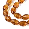 Transparent Glass Beads Strands GLAA-N071-01A-A09-3