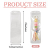 50Pcs Frosted PP Plastic Watchband Storage Resealable Bags ABAG-TADJ0003-01G-5