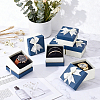 Paper with Polyester Bowknot Gift Boxes CON-WH0095-224A-4