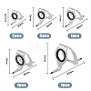 7Pcs 5 Style Stainless Steel Fishing Rod Guide Ring FIND-FH0006-70-2