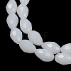 Electroplate Imitation Jade Glass Beads Strands LS-EGLA-N013-J8mm-D03-3