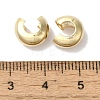 Brass Crimp Bead Cover KK-K383-07F-G-3