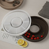 Flat Round DIY Storage Dish Silicone Molds DIY-F148-01-2