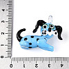 Handmade Lampwork Pendants LAMP-T025-08A-3