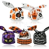 50Pcs 5 Styles Rabbit Shaped Halloween Candy Plastic Bags ABAG-FS0001-08A-3