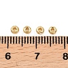 Corrugated Column Brass Beads KK-Z146-05G-01-3
