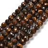 Natural Tiger Eye Beads Strands G-B107-A01-08-1