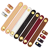 7Pcs 7 Colors PU Leather Purse Shortener Adjustable Buckles FIND-PH0038-13B-1