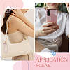 1 Bag ABS Plastic Imitation Pearl Bead Mobile Straps HJEW-BM0002-01-6