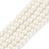 Round Shell Pearl Beads Strands BSHE-XCP0001-40A-2