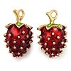 Alloy Enamel Pendants X-PALLOY-S032-01A-011-1