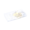 30Pcs 3 Colors Brass DIY Leverback Earring Settings KK-FS0002-10-7