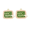 Alloy Enamel Pendants ENAM-L055-01A-02-1