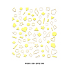 3D Gold Stamping Nail Decals Stickers MRMJ-R090-56-DP3199-2