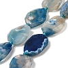 Natural Cherry Blossom Agate Beads Strands G-P319-07-1
