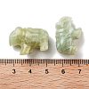 Natural New Jade Carved Figurines DJEW-L023-F10-3