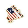 Independence Day Alloy Enamel Pendants ENAM-V001-04A-G-2
