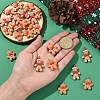 15Pcs 3 Styles Christmas Opaque Resin Pendants RESI-YW0004-76-4