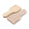 Wood Textured Clay Clapper Board TOOL-WH0051-48-2