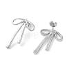 Non-Tarnish 304 Stainless Steel Stud Earrings EJEW-S227-30P-09-2