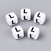 Opaque Acrylic Beads SACR-N020-04A-L-1